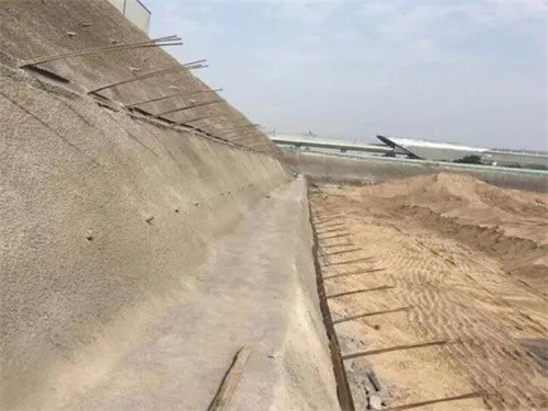 胶州河道边坡加固